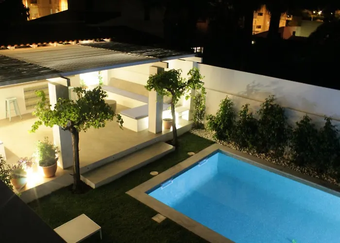 Algarve House With Heated Pool And Jacuzzi 别墅 阿尔布费拉